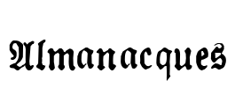 Almanacques