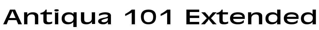 Antiqua 101 Extended