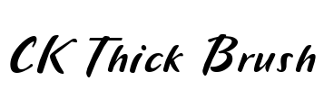 CK Thick Brush