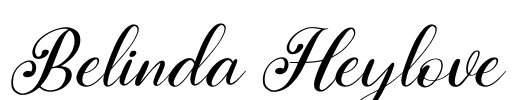 Belinda Heylove Font Image