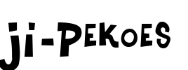 JI-Pekoes Font Image