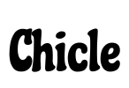 Chicle Font Image