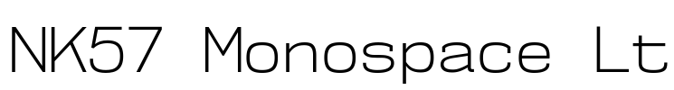 NK57 Monospace Lt