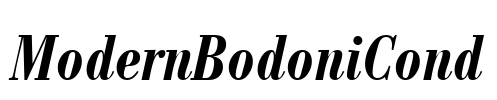 ModernBodoniCond