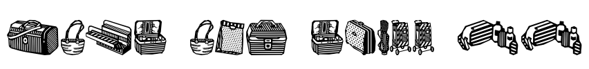Bags and stuff II Font Image