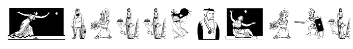 ClassicBats Font Image
