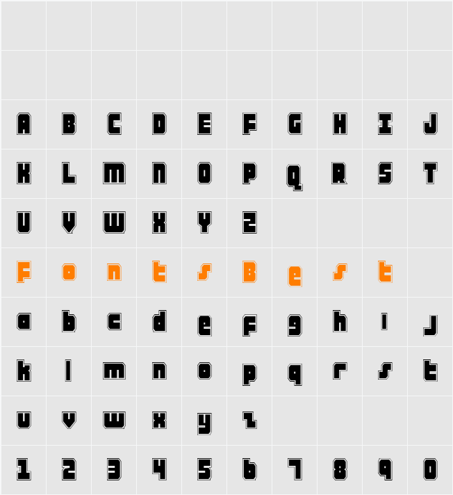 Alpha Taurus Pro Character Map