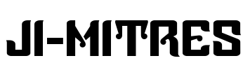 JI-Mitres Font Image