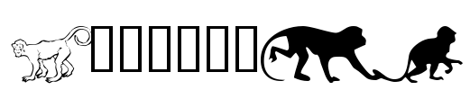MonkeysDC Font Image