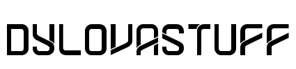 DYLOVASTUFF Font Image