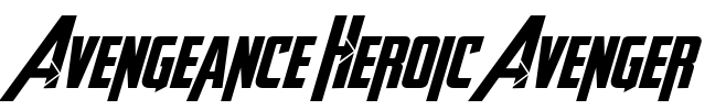 Avengeance Heroic Avenger
