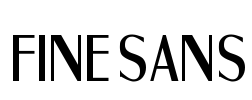 Fine Sans Font Image