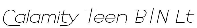 Calamity Teen BTN Lt