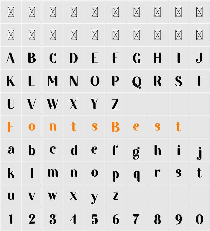 Autolinker Character Map