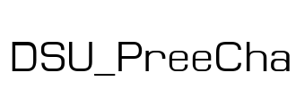 DSU_PreeCha Font Image