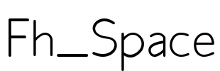 Fh_Space Font Image