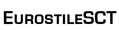EurostileSCT Font Image