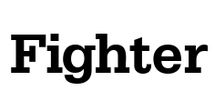 Fighter Font Image