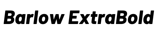 Barlow ExtraBold