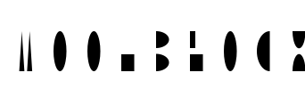 Moonblock Font Image