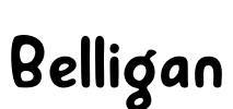 Belligan Font Image