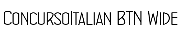 ConcursoItalian BTN Wide