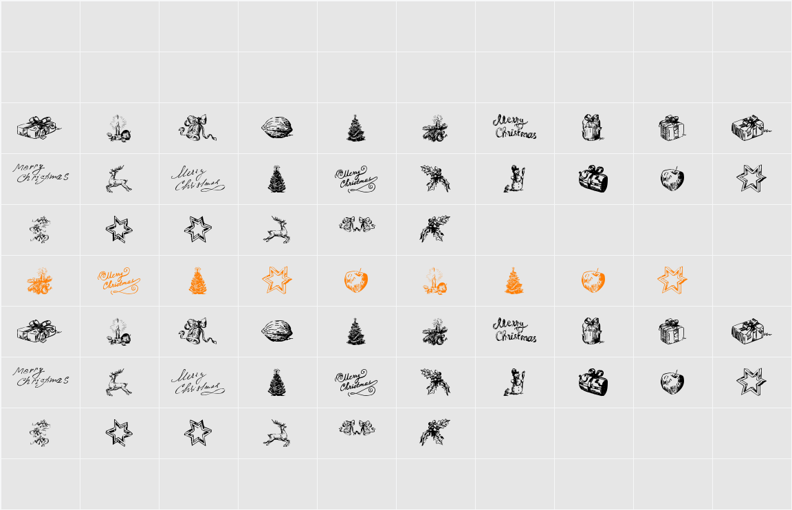 Christmas Nativity TFB Character Map