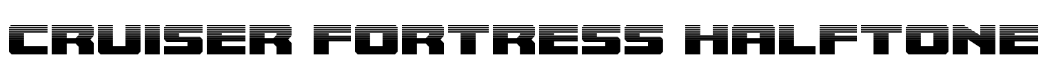 Cruiser Fortress Halftone