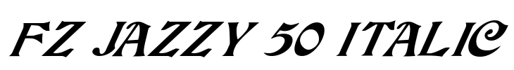 FZ JAZZY 50 ITALIC