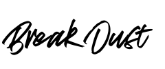 Break Dust Font Image