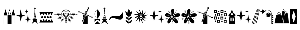 BaileywickHappyGramsJF Font Image