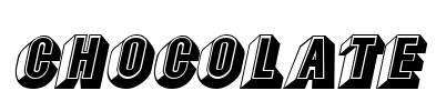 Chocolate Font Image