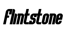 Flintstone Font Image