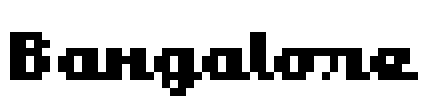 Bangalore Font Image