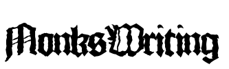 MonksWriting Font Image