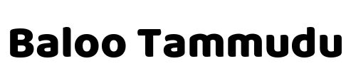 Baloo Tammudu Font Image