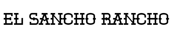El Sancho Rancho