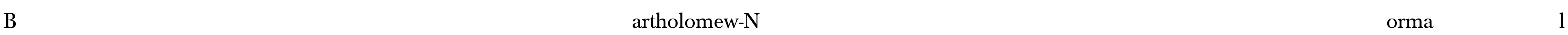 Bartholomew-Normal Font Image
