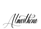 Almarthena Font Image