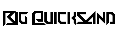 Big Quicksand Font Image