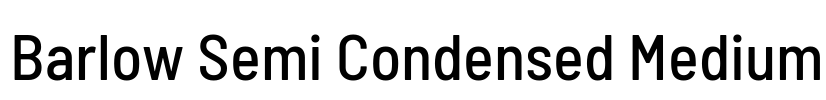 Barlow Semi Condensed Medium