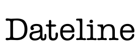 Dateline Font Image