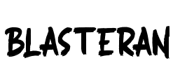 BLASTERAN Font Image