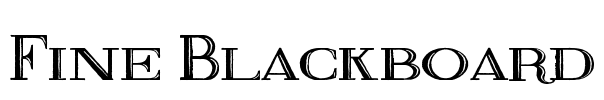Fine Blackboard