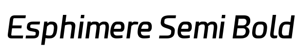 Esphimere Semi Bold