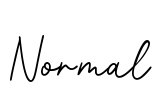 Normal Font Image