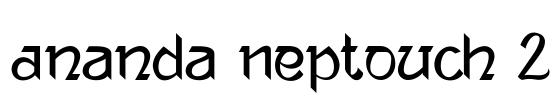 Ananda Neptouch 2 Font Image