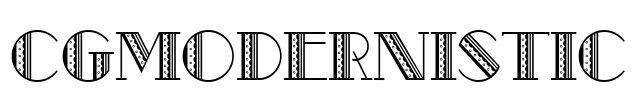 CgModernistic