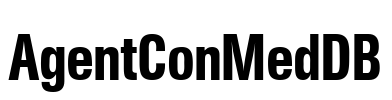 AgentConMedDB Font Image