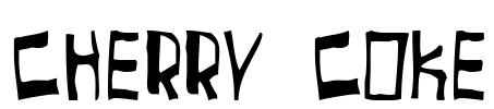 Cherry Coke Font Image